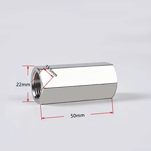 One Way Air Check Valve 3/8" Femal Threaded Full Ports Brass Nickel Plating Non Return Check Valve, 2Pcs - color: 3/8