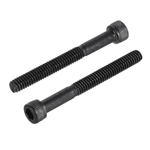 uxcell #8-32x1-1/2" Hex Socket Head Cap Screw Bolts 25pcs