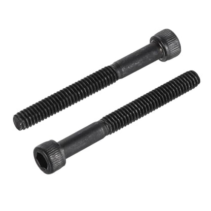uxcell #8-32x1-1/2" Hex Socket Head Cap Screw Bolts 25pcs