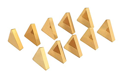 Accusize Industrial Tools Tpg321 Carbide Inserts Tin Coated 10 Pcs, 2127-1026x10 - size: TPG321