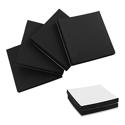 Foam Padding Sheets with Adhesive Backing - 3/4" Thick Self Stick Neoprene Insulation Foam,4PCS 3/4 Inch Thick X 4 Inch Long X 4 Inch Wide - size: 4In*4In*3/4In