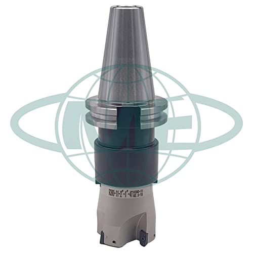 CME 2" 90° Indexable Face Mill w/ CAT40 Arbor, R390 Inserts Included, 4 Flutes