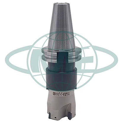 CME 2" 90° Indexable Face Mill w/ CAT40 Arbor, R390 Inserts Included, 4 Flutes
