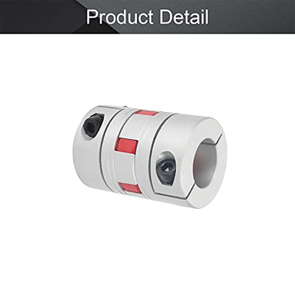 Fielect Shaft Coupling 24mm to 24mm Bore L65xD45 Flexible Coupler Joint for Servo Stepped Motor - size: 24mm to 24mm Bore L65x45D