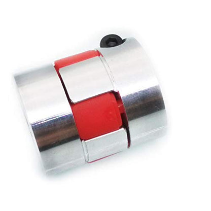 6.35 1/4"x8mm CNC Flexible Plum Coupling Shaft Coupler Connect D25 L30