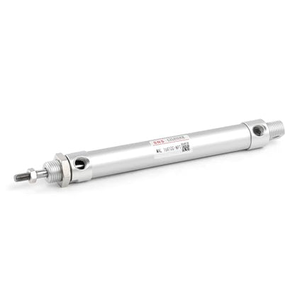 SNS Pneumatic 16mm Bore 100mm Stroke NPT1/8 Aluminum Alloy Mini Air Cylinder Double Action MAL16x100 - size: MAL16*100-NPT