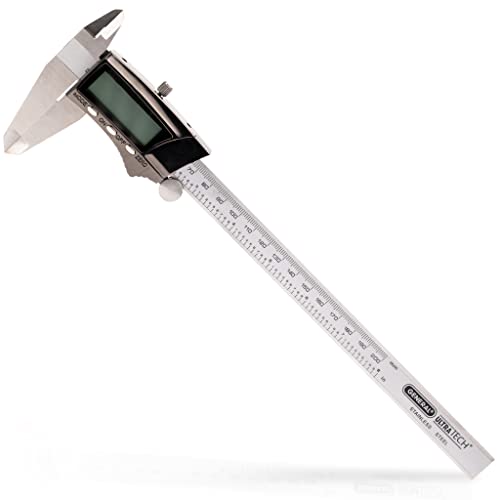 General Tools Digital Caliper #147-6" Precision Measuring Tool - Stainless Steel Ruler - size: 0 - 6" Range, style: 6-Inch Digital Caliper