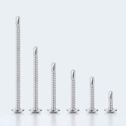Self Tapping Screws Assortment Kit 192PCS, Modified Truss Head - size: S #8 192PCS