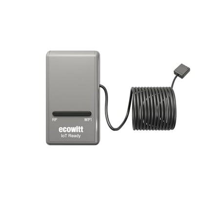ECOWITT Wi-Fi Gateway Weather Station, with Built-in Temperature, Humidity, and Barometric Sensors, IOT Ready, Supports Ecowitt Sensors Developed, USB Power, 915 MHz - style: GW1200BU