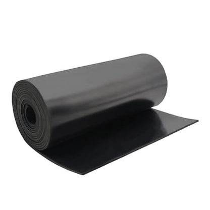 DEVNOL Neoprene Rubber Strip 1/8 (.125)" Thick X 10" Wide X 10'Long Grade 65A for Gasket, Surface Protection, Sealing - size: 1/8" x 10" x 10'