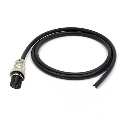 GX16 8 Pin Aviation Connector Cable Female Plug with Wire 1M - color: 8 pin, size: 1 m