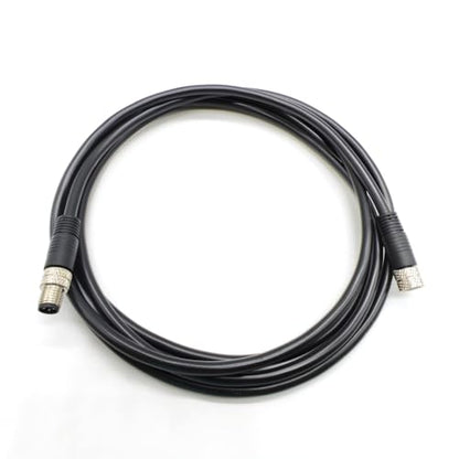 M8 4 Pins Male to Female Connector Cable, A Code Straight Molding Cable Female to Male Aviation Sensor Electrical PVC Cable 60V 4A AC/DC Industrial Molded Cable AWG24（2Meter） - size: 6.56ft