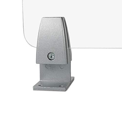 SOURCEONE.ORG Premium 1/4 Clear Acrylic Sheet (Metal Holder) - size: Metal Holder