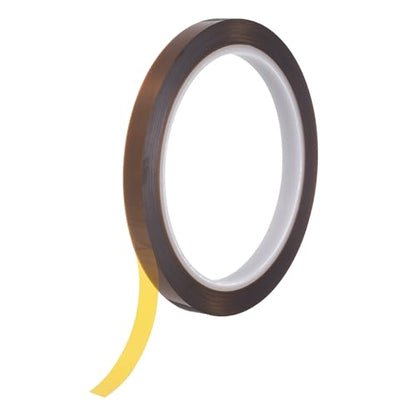 uxcell Heat Tape,8mmx33m(108ft) Heat Transfer Tape(0.08mm T,Brown) - size: 8mm