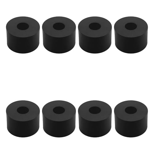 8 PCS Multi Purpose Rubber Spacer, 1-9/16" OD x 3/5" ID x 1" Thickness - size: 1-9/16" OD x 3/5" ID x 1" Thickness