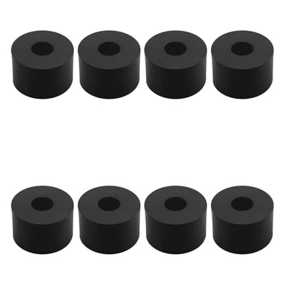 8 PCS Multi Purpose Rubber Spacer, 1-9/16" OD x 3/5" ID x 1" Thickness - size: 1-9/16" OD x 3/5" ID x 1" Thickness