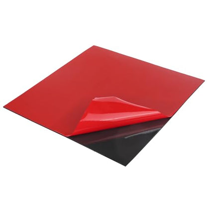 WochiTV Adhesive Solid Rubber Sheets, 12" Wide x 1/32" Thick x 12" Long Self Stick Black Neoprene Rubber Strips Rolls Perfect for DIY Insulation Cushion Gasket, Sealing, Liner, Weather Striping - size: 12" W X 12" L, style: 1/32" Thick Adhesive