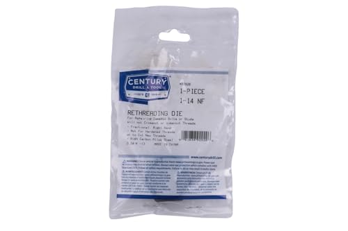 Century Drill & Tool 92920 Fractional Right Hand Rethreading Die, 1-14 NF - size: 1-14 NF