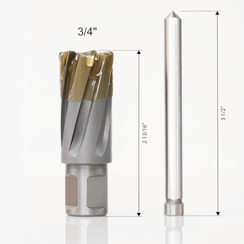 Wind Speed 3/4 in TCT Annular Cutter, 1-3/8 in Depth, 3/4 in Weldon Shank - size: 3/4" diameter, style: 1-3/8" depth (35mm)