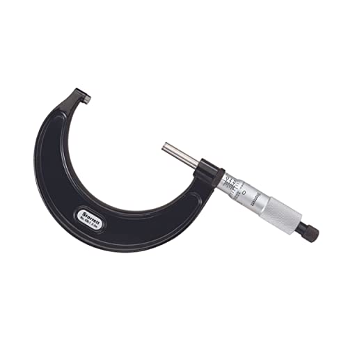 Starrett Outside Digital Micrometer, 2-3" Range, .0001" Graduation - color: Black Wrinkle, size: 2-3" with SLC