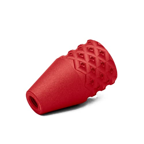Bolt Knob Replacement - Fits Remington 700, Bergara, & More - Aluminum & Stainless Options - color: Red (Anodized), size: M6x1 (Bergara, CZ 457), style: Dimpled Diamond (Aluminum)