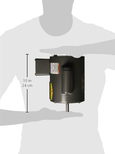 Baldor L1200 General Purpose AC Motor, Single Phase, 48 Frame, Open Enclosure, 17/100Hp Output, 1725rpm, 60Hz, 115/230V Voltage