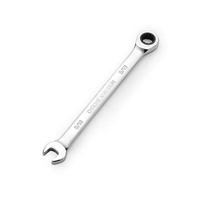 FLZOSPER 5/16 in. SAE Ratchet Wrench,Box End Head 72-Tooth Ratcheting Combination Wrench Spanner - size: 7.94mm