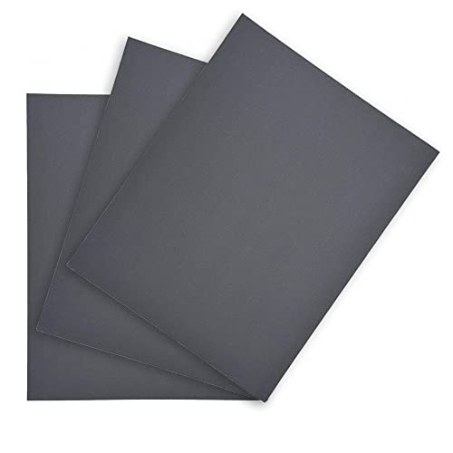 uxcell 800 Grits Sanding Sheets 9-inch x 11-inch Wet Dry Silicon Carbide Sandpaper for Wood Furniture Metal Polishing 3pcs - style: 800 Grit