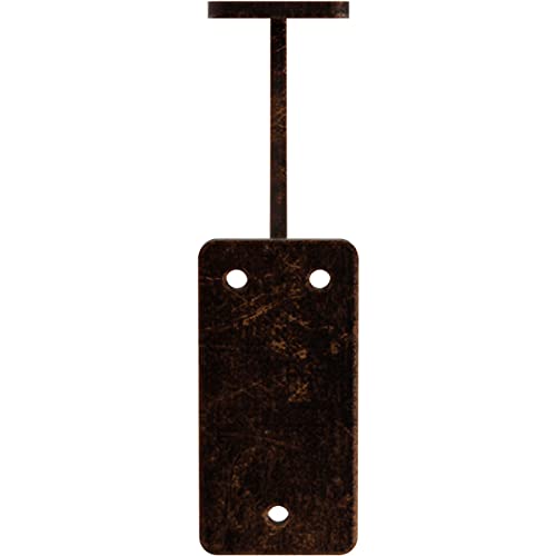 2" W x 7" D x 7" H Bradford Steel Bracket, Antiqued Copper - color: Antiqued Copper, size: 2-in. W x 7-in. D x 7-in. H