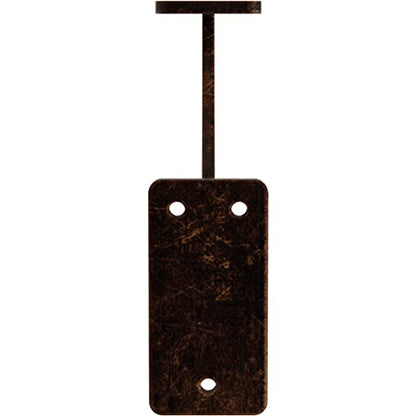 2" W x 7" D x 7" H Bradford Steel Bracket, Antiqued Copper - color: Antiqued Copper, size: 2-in. W x 7-in. D x 7-in. H