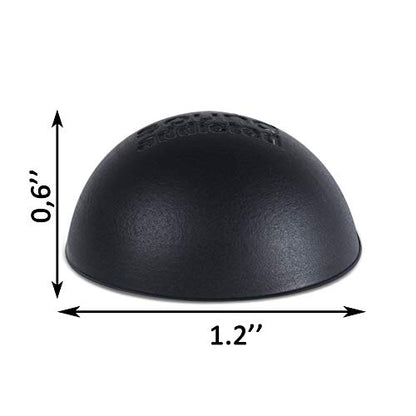 Sound Addicted Subble 1.2'' (4 Pack) Silicone Feet Isolation for Amplifiers, Decks or Any Other Audio Equipment, Non-Skid Hemisphere with Adhesive (Sustain up to 24lb) | Subble - size: 1.2'' - 4Pack for Audio Equipment
