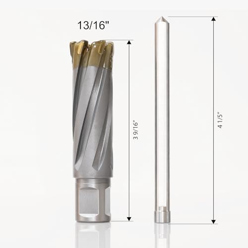 Wind Speed 13/16 in TCT Annular Cutter, 2 in Depth, 3/4 in Weldon Shank - size: 13/16" diameter, style: 2" depth (50mm)