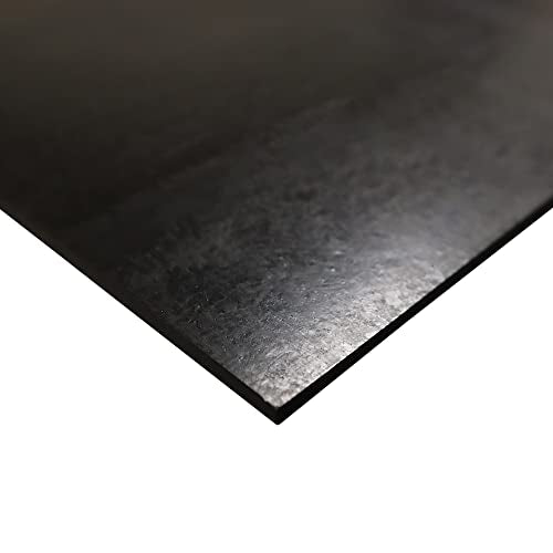 EPDM Rubber Sheet, Black, 60A, 0.375" x 36" x 48" - size: 48 x 36 x 0.375 in.