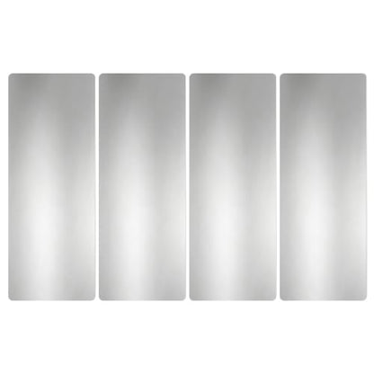 4 Pcs 19 Gauge Cold-Rolled Steel Plates,12"X4" Sheet Metal Cold Rolled - size: 12"x4", 19 Gauge