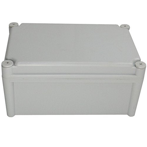 Ogrmar Plastic Dustproof IP65 Junction Box DIY Case Enclosure 11x7.5x5.1 - size: 11" x 7.5" x 5.1"