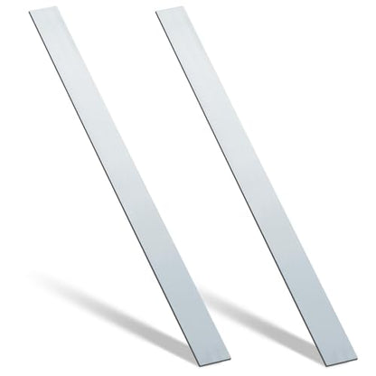 Yaocom 2 Pcs 304 Stainless Steel Flat Bar, 36" L,1" W,1/8" T - size: 36" L,1" W,1/8" T