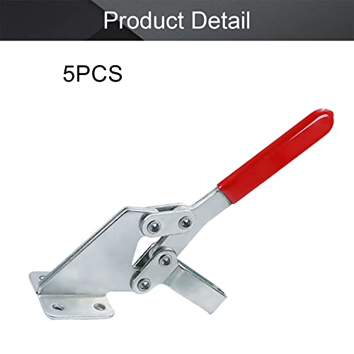 Utoolmart Hand Tool Vertical Toggle Clamp GH-101-B Quick Release Clamp 100kg Holding Capacity 5 Pcs - size: GH-101-B 5pcs