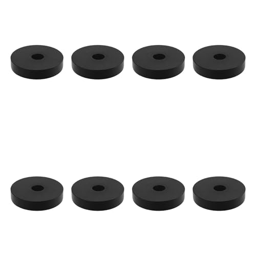 8 PCS Multi Purpose Rubber Spacer, 2" OD x 1/2" ID x 3/8" Thickness - size: 2" OD x 1/2" ID x 3/8" Thickness