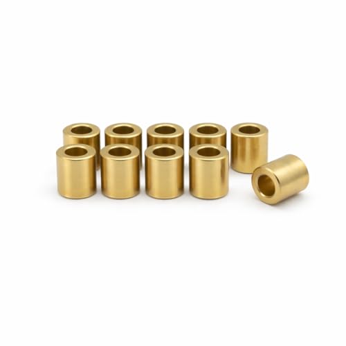 Sintered Bronze Sleeve Bearing Bushing 5mm ID x 9mm OD x 10mm L Oil-Impregnated 10pcs - size: 5*9*10mm