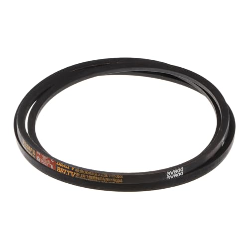 uxcell 3V800 Rubber V Belt 80" Length x 0.38" Width x 0.31" Thick, Industrial Power Transmission Belt - size: 80" Length