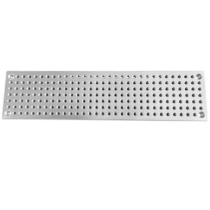 4" x 16" x 1/2" MIC7 Aluminum Fixture/Sacrificial Plate, Mini Pallet
