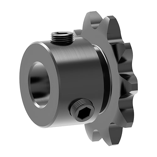 10 Tooth Roller Chain Sprocket, 25 Chain, 10mm Bore