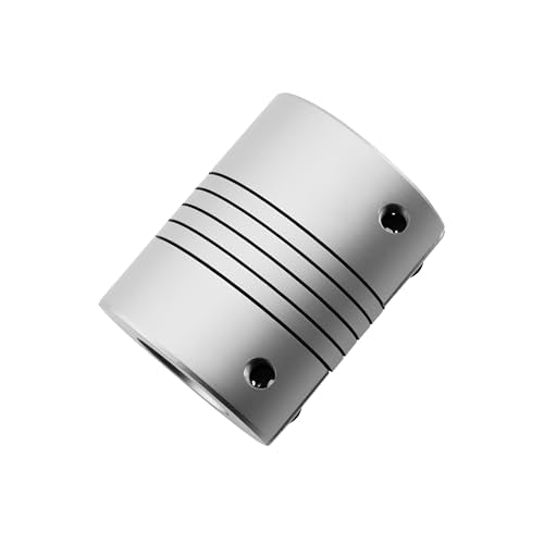 8mm to 16mm Aluminum Alloy Shaft Coupling Flexible Coupler (32mm Diameter, 41mm Length) Stepper Motor Joint Connector for CNC Machine