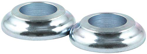 Allstar Performance ALL18570 1/2" ID 1/4" Length Steel Tapered Spacer - Pair - size: 1/2in ID X 1/4in Long, style: Steel