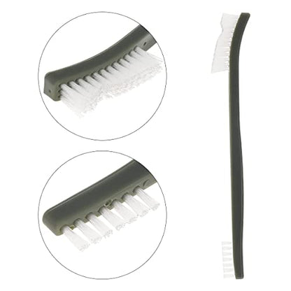 Mini Wire Brush Set, Paint and Dirt Remover, Cleaning Welding Slag and Rust, Handy Steel / Nylon / Brass Brush Suitable for Cleaning Paint / Dirt (3)