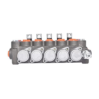 waltyotur Hydraulic Directional Control Valve 5 Spool 11 GPM 3625PSI