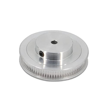2Kit 2GT Synchronous Wheel 20&80 Teeth 5mm Bore Aluminum Timing Pulley with 2pcs Length 250mm Width 6mm Belt (20-80T-5B-6) - size: 20-80T-5B-6