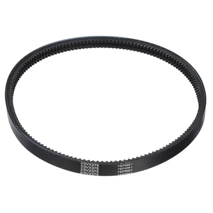 uxcell 2/3VX375 EPDM V-Belt, 2 Banded, 37.5" Outer Circ x0.83 W x0.39 Thk - size: 2/3VX375