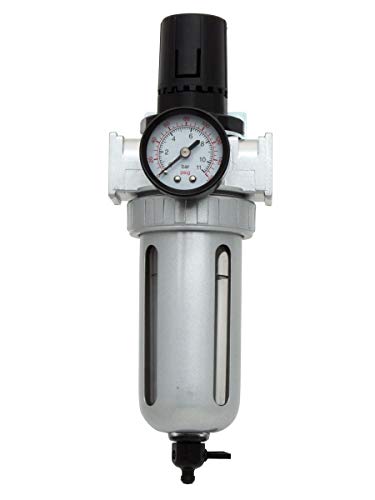 Rockwood 3/8 in. Npt Air Filter Regulators Pressure Regulator With Condensate Discharge Filter And Pressure Gauge Connections