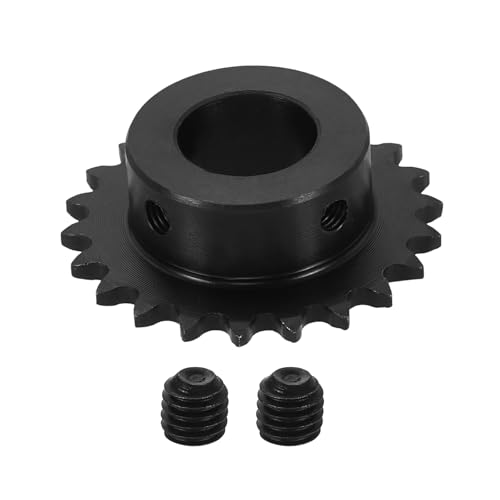 uxcell #25 Chain Roller Sprocket 17mm Bore 47.5mm OD 22 Tooth C45 Steel - size: 17mm Bore 47.5mm OD, 22 Tooth